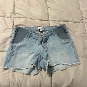 Maternity Jean Shorts